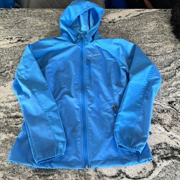 Size S, Columbia, spring/fall wear hoodie,, blue - Picture 4 of 9
